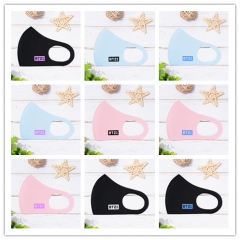 9 Styles K-POP BTS Bulletproof Boy Scouts Cartoon Character Pattern Anime Dust Mask