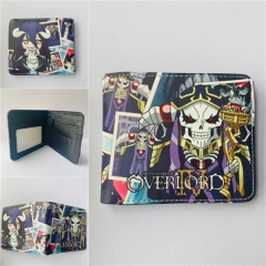 Overlord Cartoon Coin Purse Anime Short Wallet