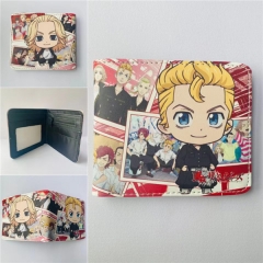 Tokyo Revengers Cartoon Coin Purse Anime Short Wallet