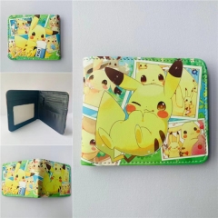 Pokemon Cartoon Coin Purse Anime Short Wallet