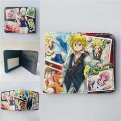 The Seven Deadly Sins/Nanatsu no Taizai Cartoon Coin Purse Anime Short Wallet