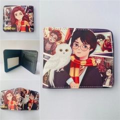 Harry Potter Cartoon Coin Purse Anime Short Wallet