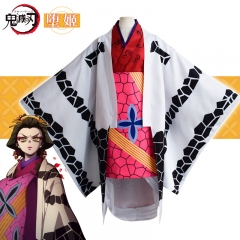 上弦陸堕姬cos服 鬼灭之刃花街篇cospaly服装 二次元cos衣服