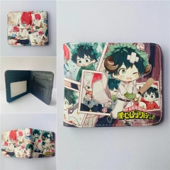 Boku no Hero Academia / My Hero Academia Cartoon Coin Purse Anime Short Wallet