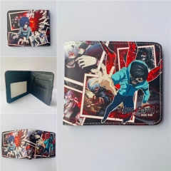 Tokyo Ghoul Cartoon Coin Purse Anime Short Wallet
