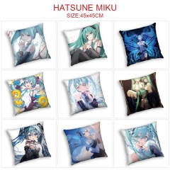 初音未来   抱枕 45*45CM