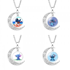 16 Styles Lilo & Stitch Cartoon Anime Necklace