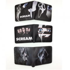 3 Styles Scream Cos Movie PU Purse Anime Short Wallet