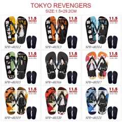 10 Styles Tokyo Revengers Summer Beach Anime Flip Flops Slipper