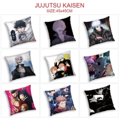 25 Styles Jujutsu Kaisen Cartoon Pattern Anime Pillow (45*45CM)