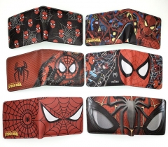 11 Styles Spider Man Cos Movie PU Purse Anime Short Wallet