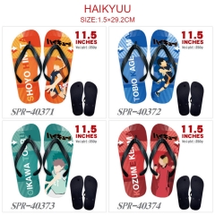 6 Styles Haikyuu Summer Beach Anime Flip Flops Slipper