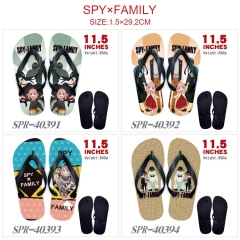 4 Styles SPY×FAMILY  Summer Beach Anime Flip Flops Slipper