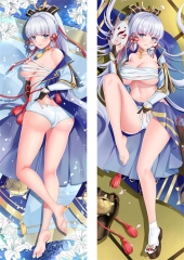 (50*150cm) Genshin Impact Pillow Pattern Cartoon Character Bolster Body Anime Pillow
