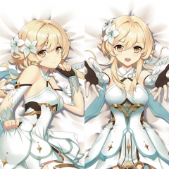 (40*70cm) Genshin Impact Sexy Girl Body Pillow Pattern Cartoon Character Bolster Body Anime Pillow