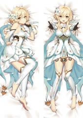 (50*150cm) Genshin Impact Pillow Pattern Cartoon Character Bolster Body Anime Pillow