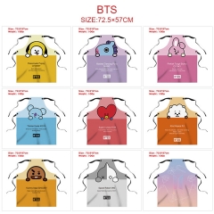 10 Styles BT21 K-POP BTS Bulletproof Boy Scouts Cute Household Apron