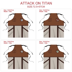 5 Styles Attack on Titan Cartoon Household Anime Apron