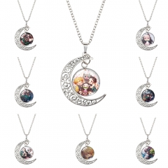 10 Styles Demon Slayer: Kimetsu no Yaiba Cartoon Anime Necklace
