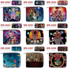 12 Styles Stranger Things Cartoon Short Coin Purse Anime Wallet
