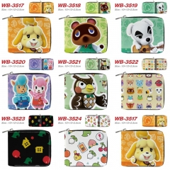 8 Styles Animal Crossing: New Horizons Cartoon Short Coin Purse Anime Wallet