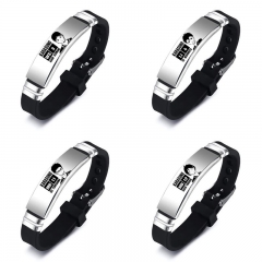 9 Styles Haikyuu Cartoon Alloy Anime Bracelet and Bangles