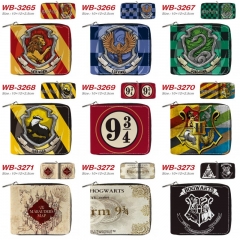 10 Styles Harry Potter Cartoon Short Coin Purse Anime Wallet