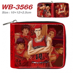 Slam Dunk Cartoon Short Coin Purse Anime Wallet