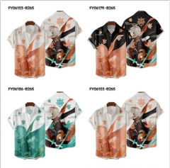 3 Styles Genshin Impact Cosplay Cartoon Anime T-Shirt