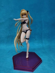 10cm Sexy Girl To Love Golden Darkness Cartoon Character Collection Model Toy Anime PVC Figure