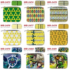 13 Styles The Legend Of Zelda Cartoon Short Coin Purse Anime Wallet