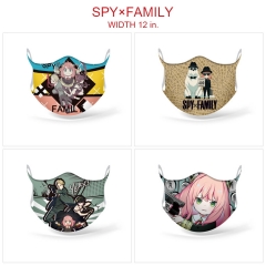 6 Styles SPY×FAMILY Cartoon Color Printing Anime Mask
