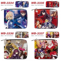 6 Styles Fate Grand Order Cartoon Short Coin Purse Anime Wallet