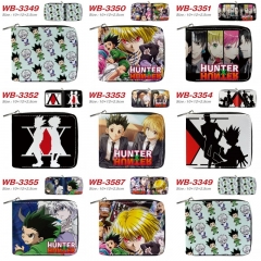 8 Styles HUNTER×HUNTER Cartoon Short Coin Purse Anime Wallet