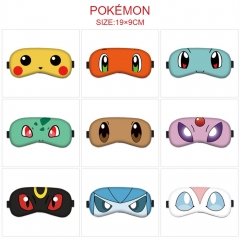 22 Styles Pokemon Cartoon Pattern Anime Eyepatch (No Blue Ice Packs)