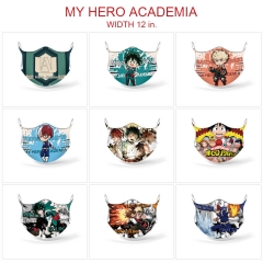 10 Styles My Hero Academia Cartoon Color Printing Anime Mask