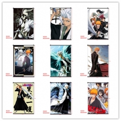 17 Styles Bleach Cosplay Cartoon Wall Scrolls Anime Wallscrolls (60*90cm)