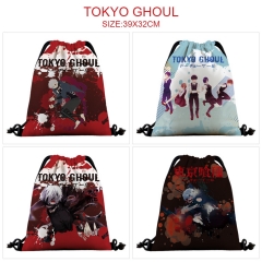 6 Styles Tokyo Ghoul 3D Digital Print Anime Drawstring Bags