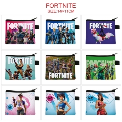 21 Styles Fortnite Game Pattern Coin Purse Anime Wallet