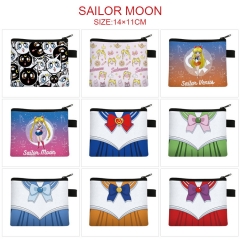 23 Styles Pretty Soldier Sailor Moon Cartoon Coin Purse Anime Wallet