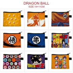 24 Styles Dragon Ball Z Cartoon Coin Purse Anime Wallet