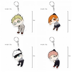 9 Styles Jujutsu Kaisen Anime Acrylic Keychain