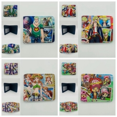 5 Styles One Piece Coin Purse Short Anime Wallet