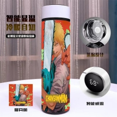 （带电）电锯人 智能保温杯