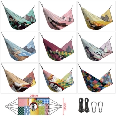 14 Styles Demon Slayer: Kimetsu no Yaiba Cosplay Cartoon Character Outdoor Hammock