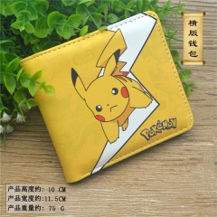 2 Styles Pokemon Cartoon Cosplay Purse PU Leather Anime Short Wallet