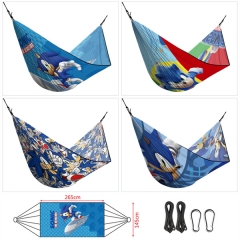4 Styles Sonic the Hedgehog Cosplay Cartoon Character Outdoor Hammock
