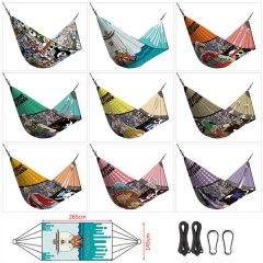 13 Styles One Piece Cosplay Cartoon Character Outdoor Hammock