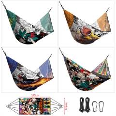 6 Styles My Hero Academia Cosplay Cartoon Character Outdoor Hammock
