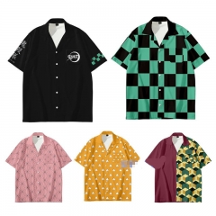 5 Styles Demon Slayer: Kimetsu no Yaiba 3D Printed Anime T-shirts